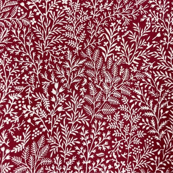 Fern plant printed side slit hi-low top size small - Picture 4 of 4